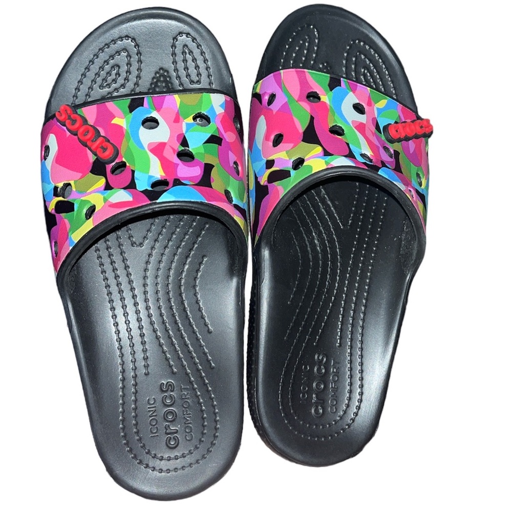 Crocs Bubble Block Slides